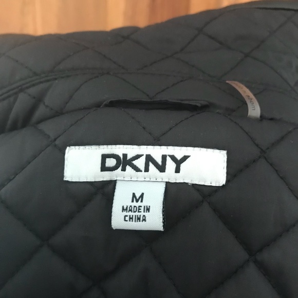 DKNY Black Puffer Jacket - Picture 8 of 8
